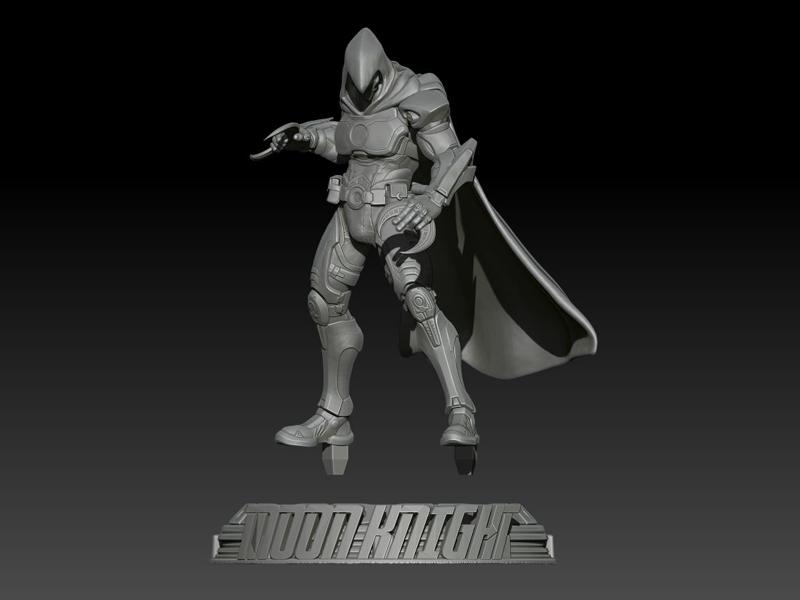 MOON KNIGHT (Marvel Comics) | CARTOON FIGURE | MARVEL UNIVERSE | MARVEL RIVALS