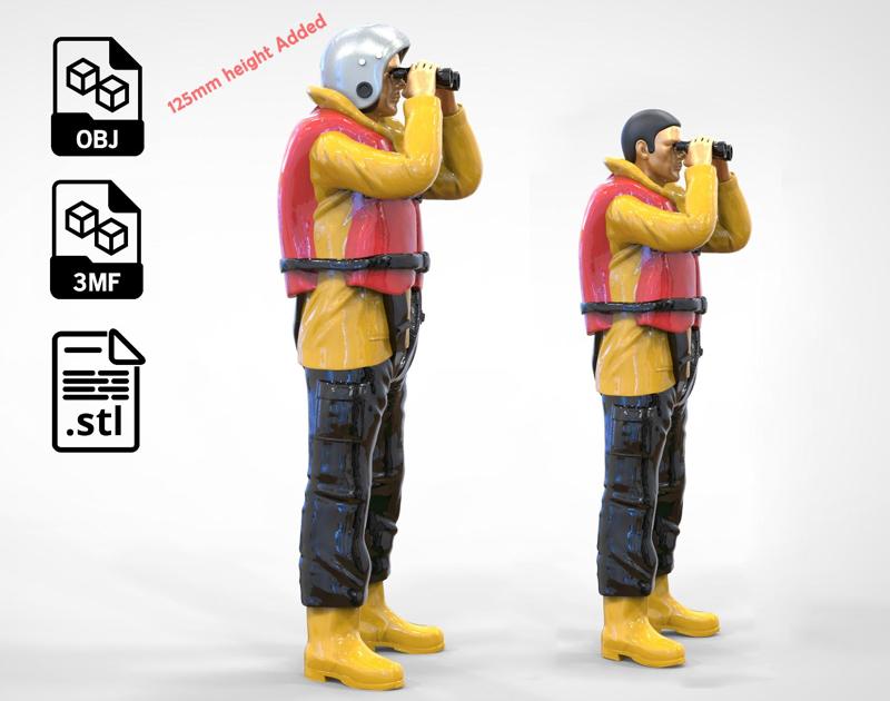 N3 Lifeboat Crew Volunteer RNLI Rescue crew