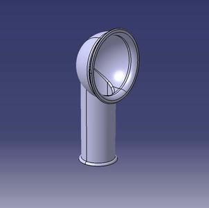 Air handle for boat
