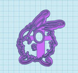 Pokemon: Venonat Cookie Cutter