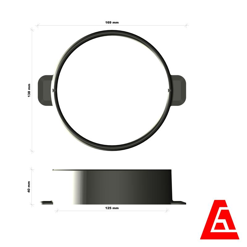 AC Molding sand box iDN 125mm