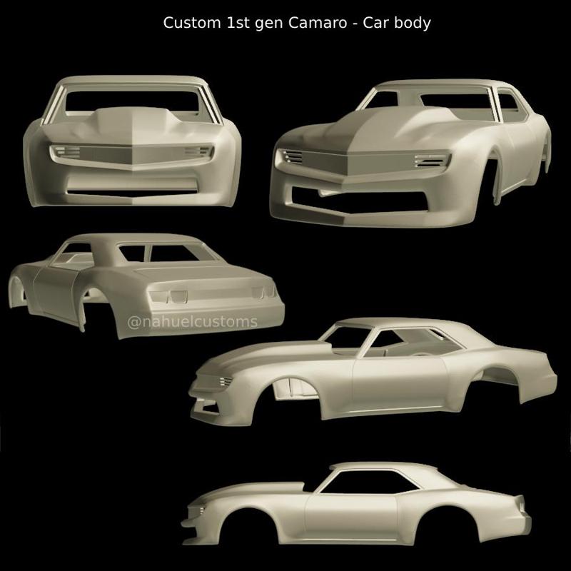 Custom 1st gen Camaro - Car body