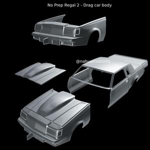 No Prep Regal 2 - Drag car body