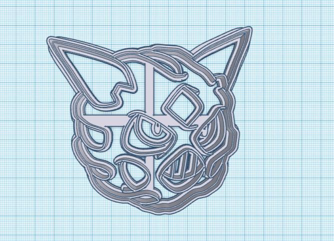 Pokemon: Glalie Cookie Cutter