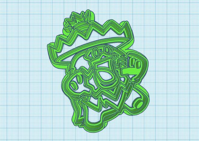 Pokemon: Ludicolo Cookie Cutter