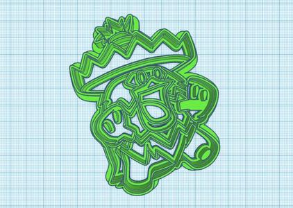 Pokemon: Ludicolo Cookie Cutter