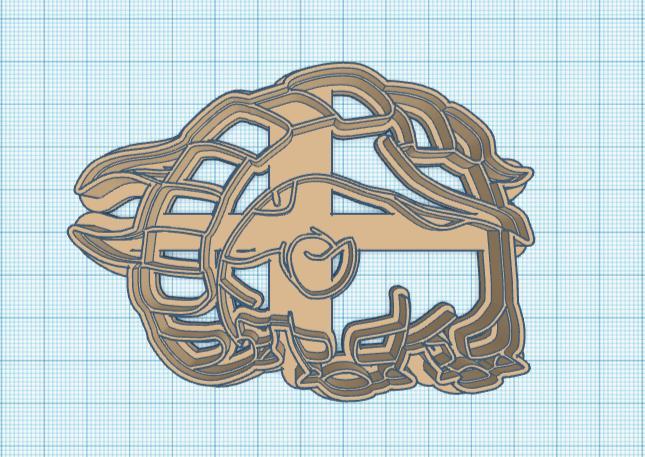 Pokemon: Donphan Cookie Cutter