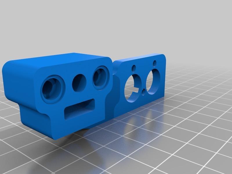 BLToch Mount for Dual Extruder