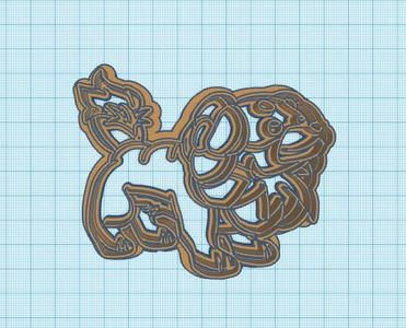 Pokemon: Dachabun Cookie Cutter