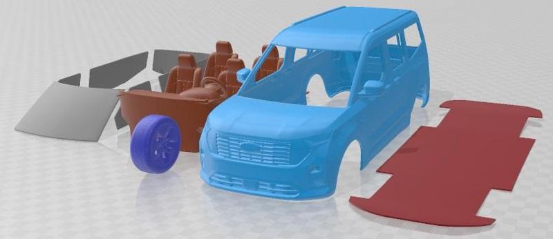 Ford Transit Courier Tourneo 2024 Printable Van