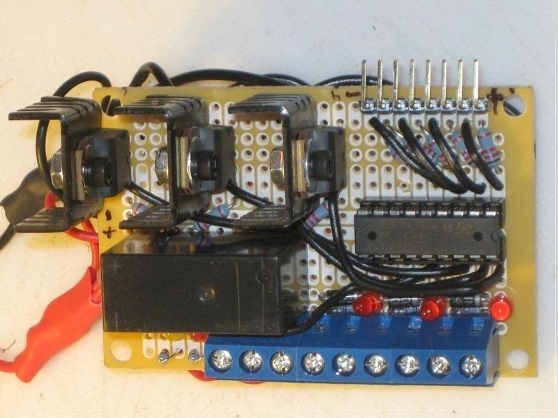 Extruder External Mosfet Power Board