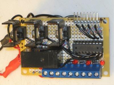 Extruder External Mosfet Power Board