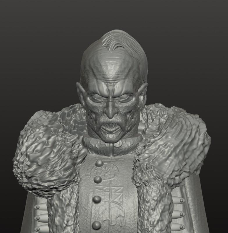 Nosferatu Count Orlok 2024 Horror Movie Bust Figure