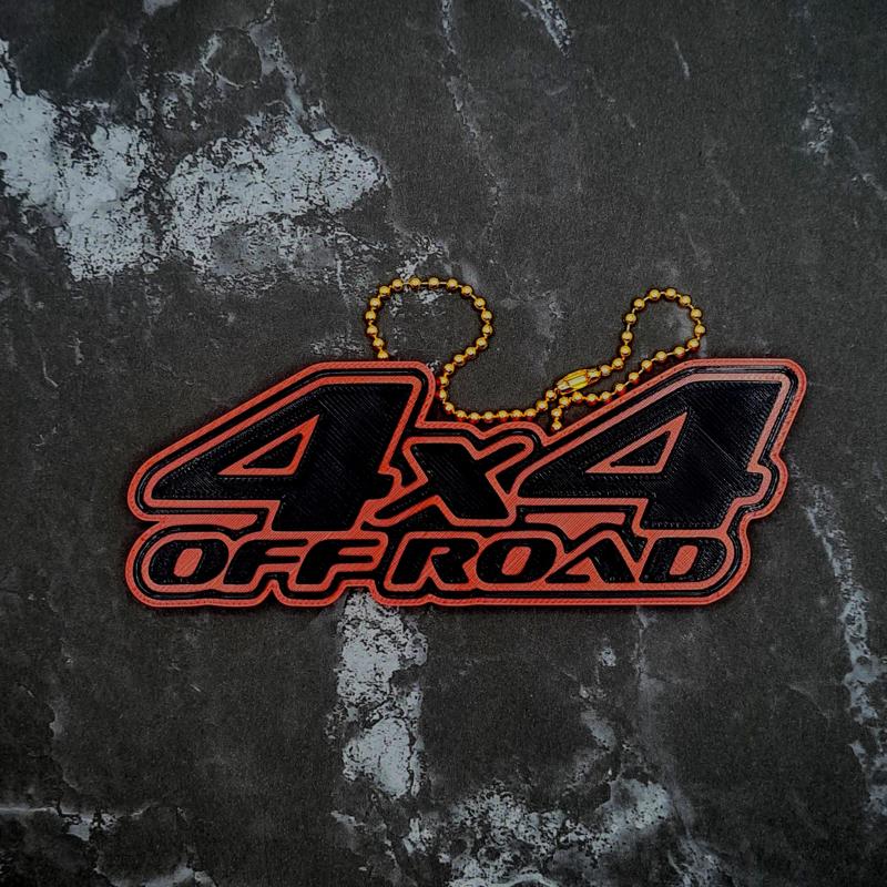 4x4 Off Road Charm (with outline) - JCreateNZ