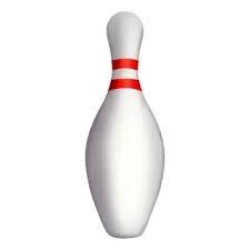 Ten Pin Bowling Pin Cookie Cutter
