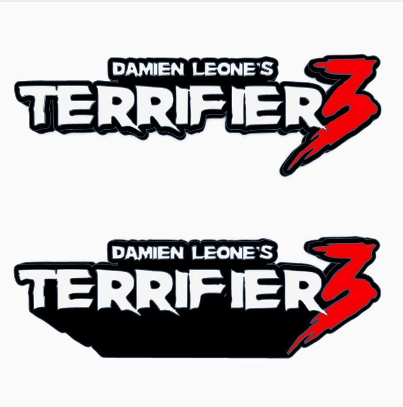 2x DAMIEN LEONE`s TERRIFIER 3 V1.1 Logo Display by MANIACMANCAVE3D