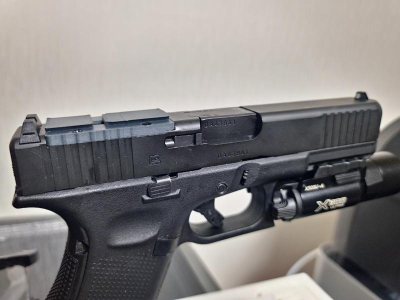 GHK Glock17 Gen5 - ACRO Footprint For GHK G17 Gen5 MOS GBB Pistol /Battle Forge Armaments