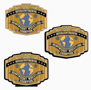 3x WWF 90s INTERCONTINENTAL CHAMPIONSHIP by MANIACMANCAVE3D