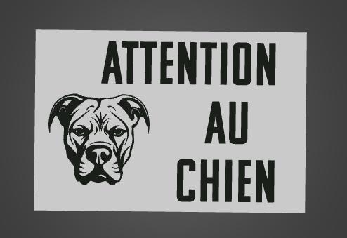 plate bail dog Staffordshire Bull Terrier staffie