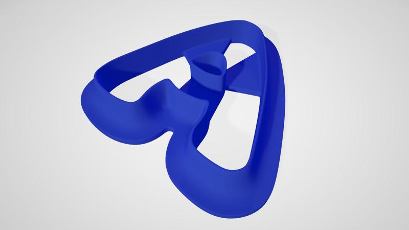 Punching mold "Letter A"