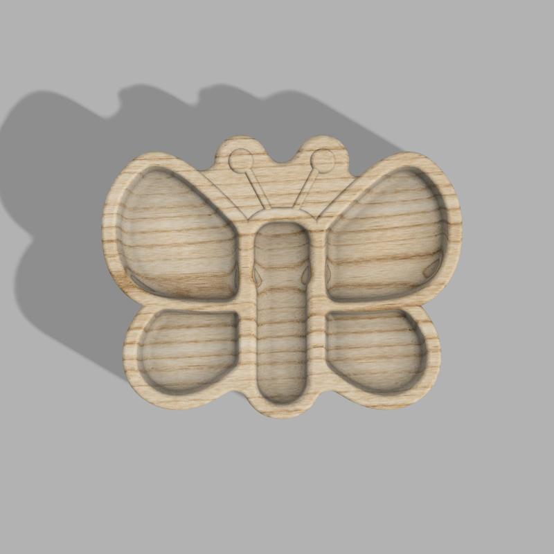 Butterfly plate
