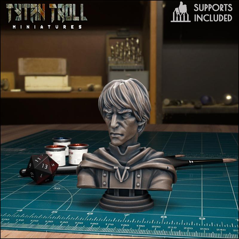 Curse of Strahd - Victor Vallakovich Bust