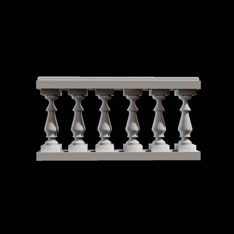 Concrete balusters