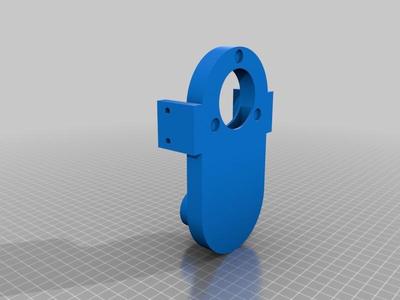 Dust exhaust for CNC mill