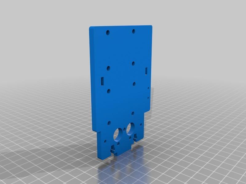 Dual Nozzle Carriage for Flsun Cube