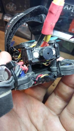 HGLRC Super Mini 1.38g LED-Buzzer mount 