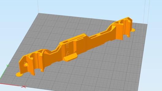 Dagoma DE200 support plateau avant //  tray front support 