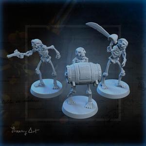 SEA OF THIEVES SKELETON MINIS TABLETOP