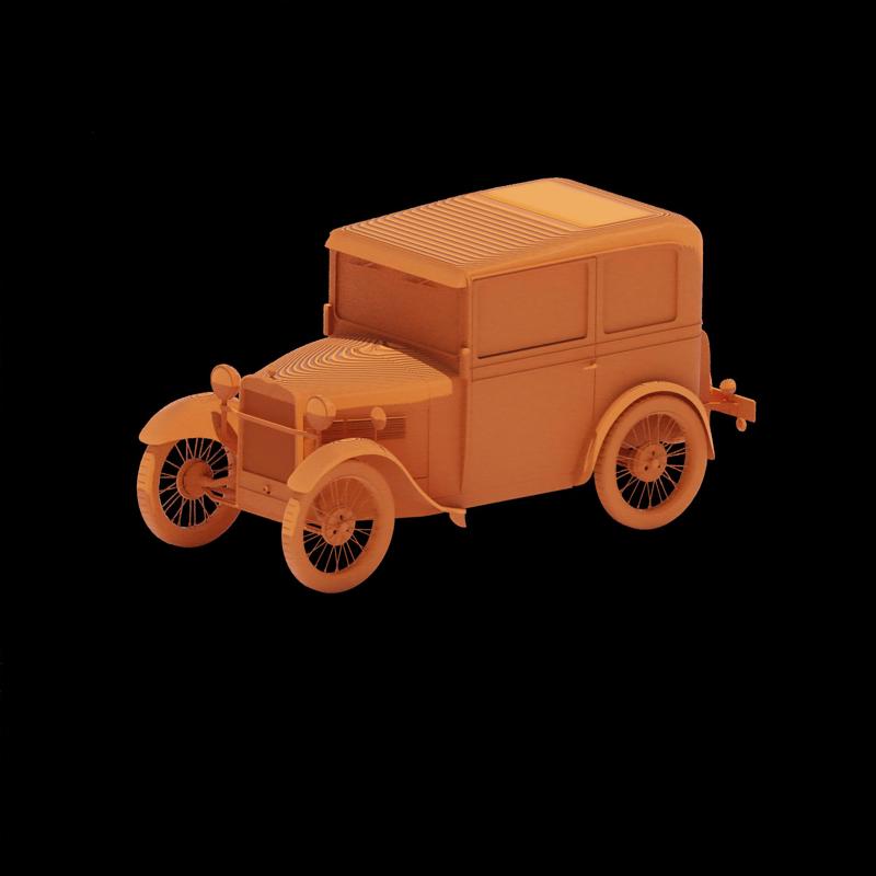 1932 BMW Dixi 3D Model for Classic Car Collectors