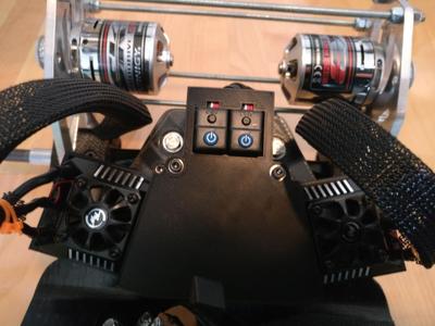 Electric Mountainboard - Enclosure for EZRun Max 6 ESC / Trampa deck