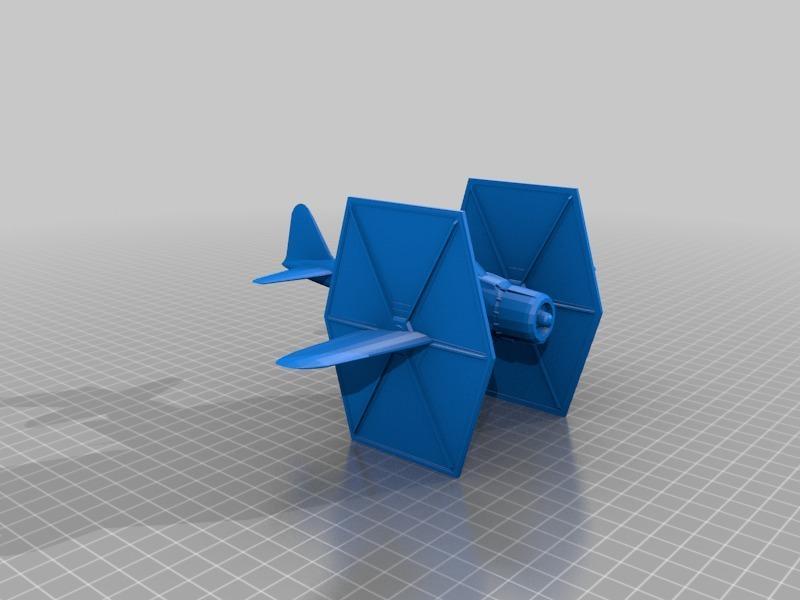 Star Wars TIE Zero A6M Dieselpunk