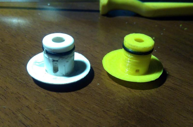 Air massage valve for tub/shower hydromassage Revita