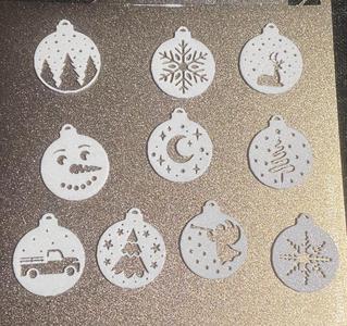 x10 Christmas Baubles