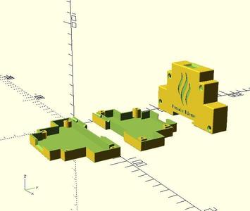  Electronic project Din Box