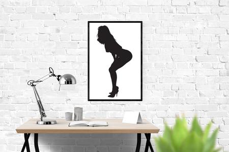 Woman silhouette #6