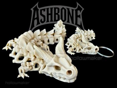 Ashbone - Articulated Skeleton Dragon