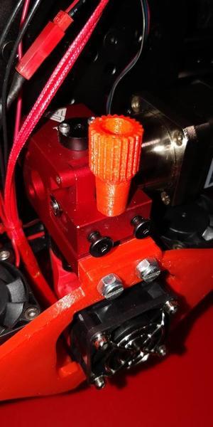 Tevo Black Widow filament lock knob