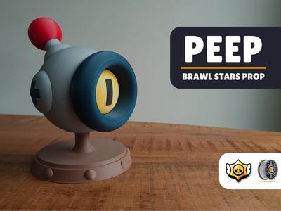 Brawl Stars Display Piece | Peep | NO AMS