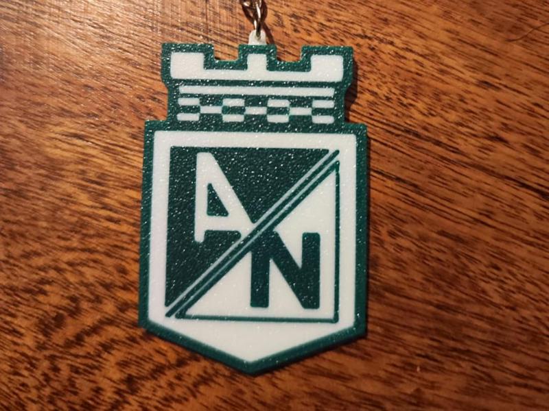 Atletico Nacional Keychain LLavero