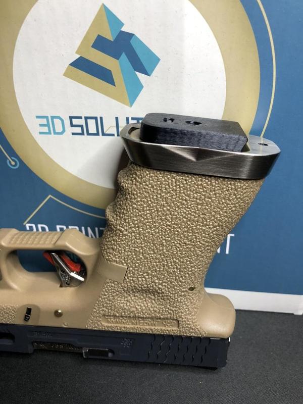 Airsoft WE G-Series mag plate replacement