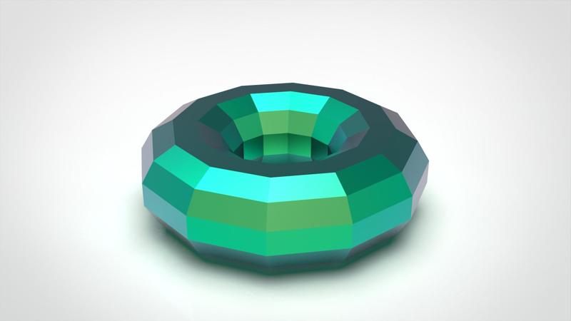 Egg Holder as Digital Bagel