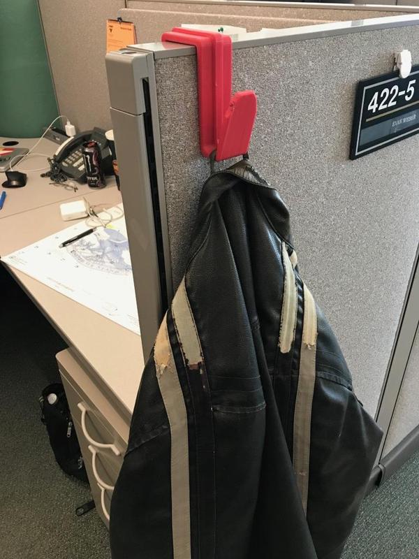 2 inch Partition Coat Hook (Cubicle)