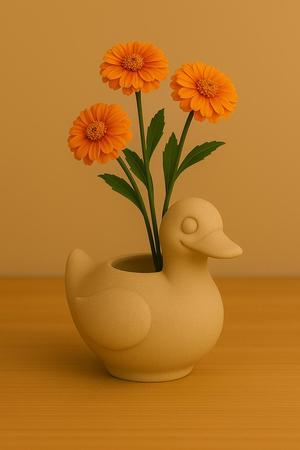 Duck Planter – Cute 3D Printed Pot