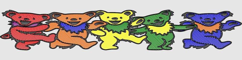 grateful dead bears