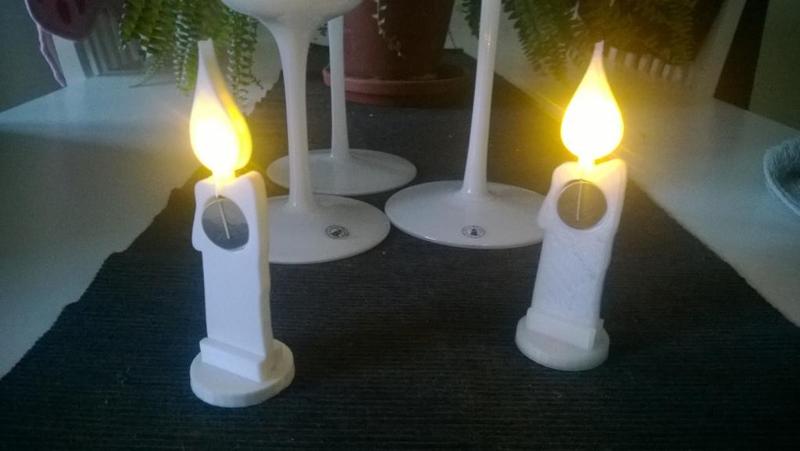 LED Candle - printable