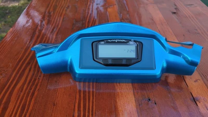 Trail Tech Vapor Digital Gauge Mount for Yamaha Zuma (prebug 1989-2001)